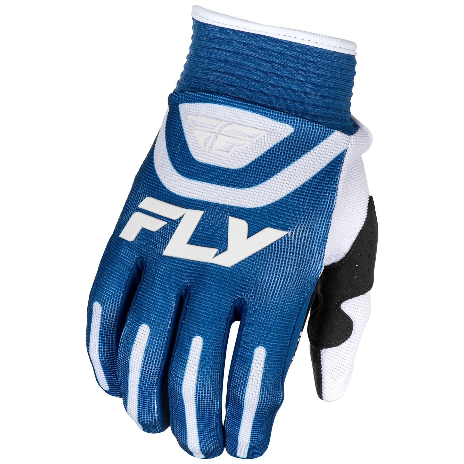 Fly Racing 2025 Youth F-16 Motocross Gloves Dark Blue White